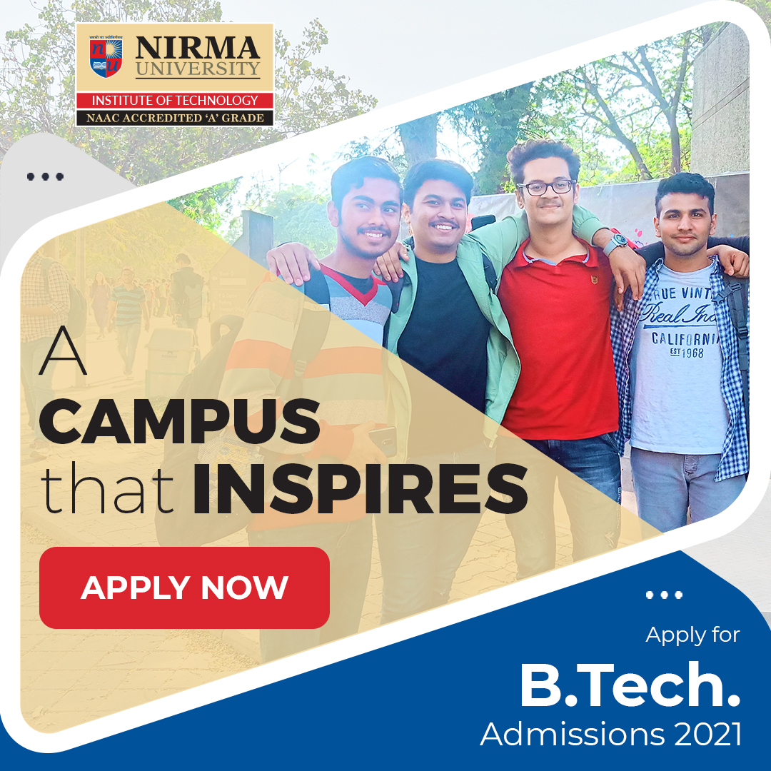 B Tech application form 2021 last date