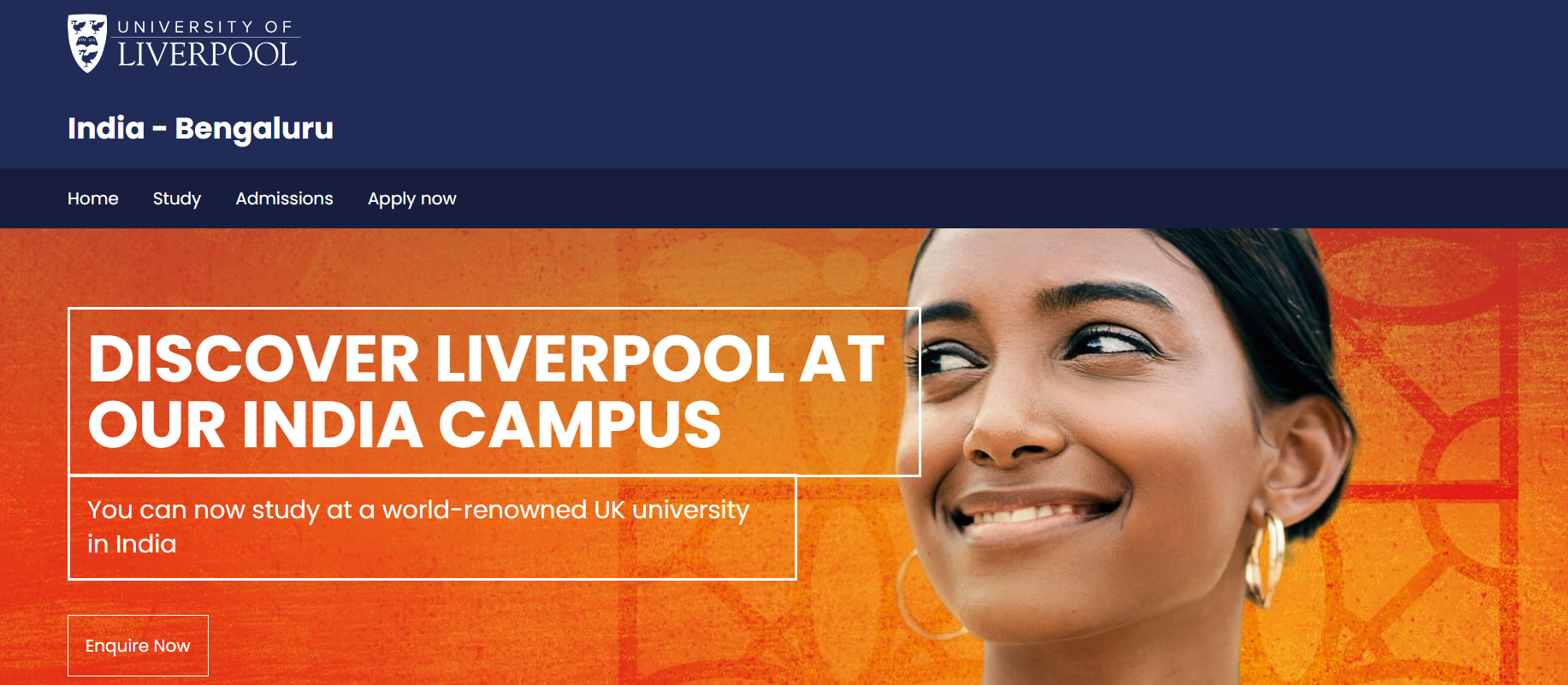 University of Liverpool, Bengaluru Campus Details