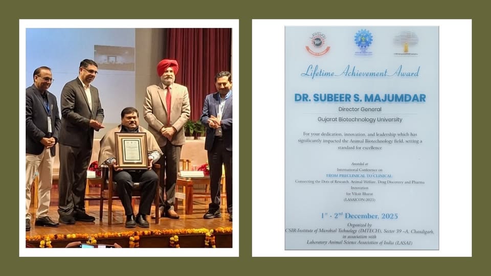 GBU Director General Honoured with Lifetime Achievement Award at LASAICON-2025