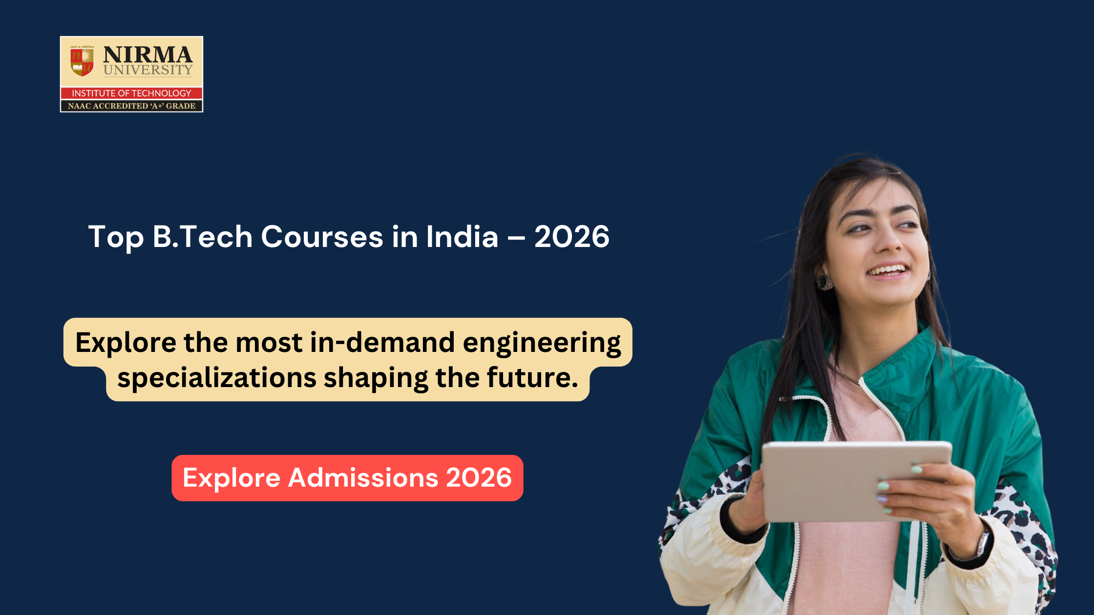 Top B.Tech Courses in India – 2026