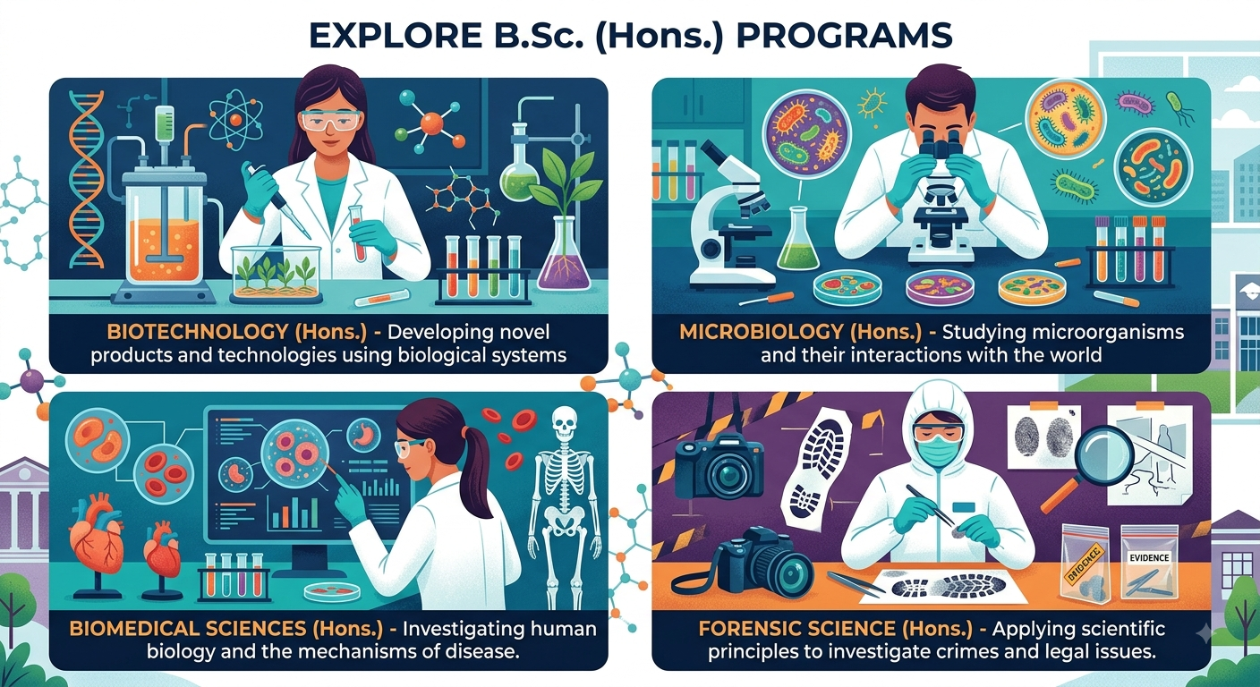 B.Sc. (Hons.) programs