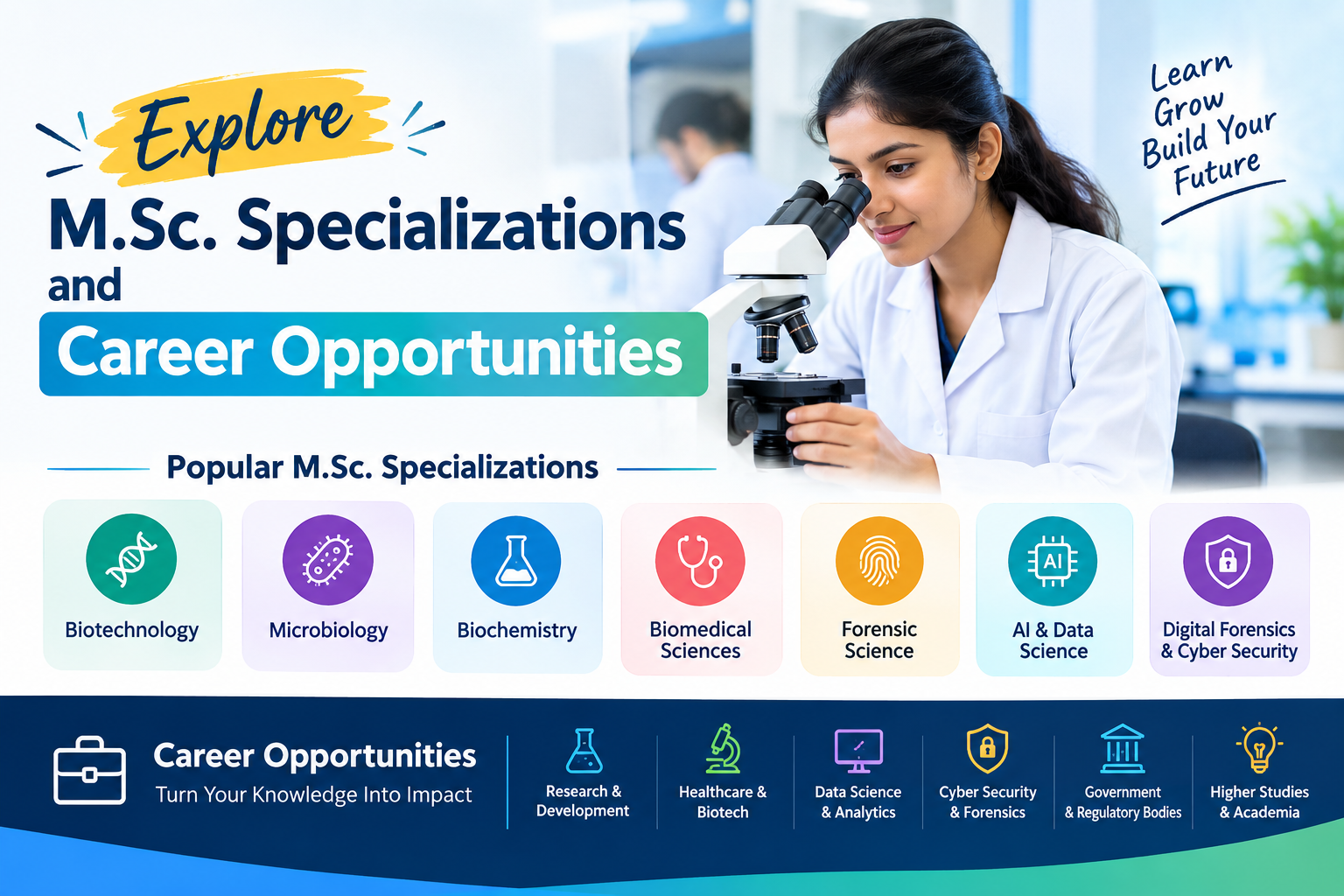 M.Sc. Specializations and Career Opportunities