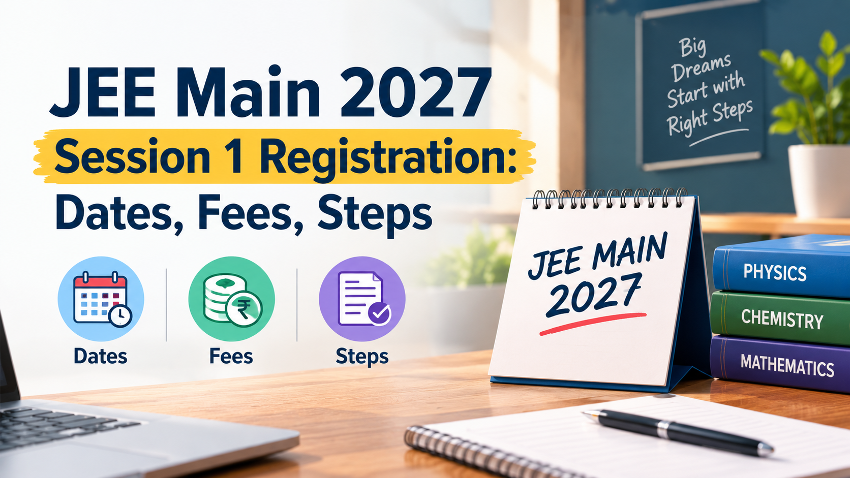 JEE Main 2027 registration